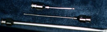 8, 16 and 18 gauge crop needles